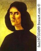 Barcelona Art Print - Portrait Of A Man (Michele Marullo Tarcaniota? )