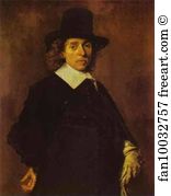 Frans Art Print - Portrait Of A Man