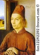 Portrait Of A Man Art Print - Portrait Of A Man