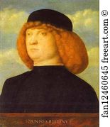 Portrait Man Art Print - Portrait Of A Man