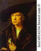 1524 Art Print - Portrait Of A Man