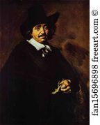 80 Art Print - Portrait Of A Man