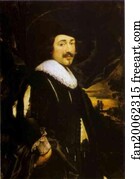 Portrait Of A Man Art Print - Portrait Of A Man