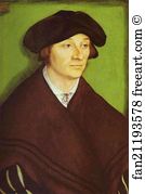 1522 Oil On Wood National Gallery Of Art Art Print - Portrait Of A Man
