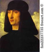 Portrait Of A Man Art Print - Portrait Of A Man