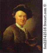 Antoine Pesne Art Print - Portrait Of A Man