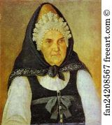 Merchants Art Print - Portrait Of A Merchant's Wife