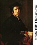 Portrait Of A Musician Art Print - Portrait Of A Musician