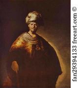 Oriental Art Print - Portrait Of A Noble (Oriental) Man