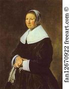 108 Art Print - Portrait Of A Woman