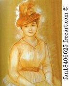 Black Women Art Print - Portrait Of A Woman