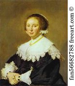 Frans Art Print - Portrait Of A Woman