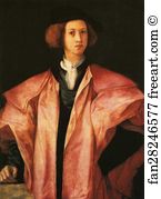 Lucca Art Print - Portrait Of A Young Man (Alessandro De' Medici? )