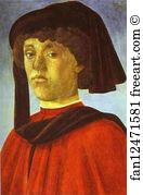Portrait Of A Young Man Art Print - Portrait Of A Young Man