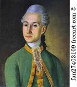 Kostroma Art Print - Portrait Of A Young Man