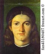 Lorenzo Art Print - Portrait Of A Young Man