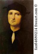 1495 1500 Oil On Canvas Art Print - Portrait Of A Young Man