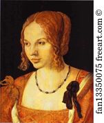Venetian Art Print - Portrait Of A Young Venetian Woman