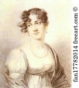 Istra Art Print - Portrait Of A Young Woman