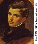 1823 1827 Art Print - Portrait Of Alexander Bruloff