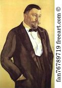 Alexei Art Print - Portrait Of Alexei Morozov