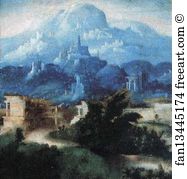 Minerva And Asdrubale Anguissola Detail Art Print - Portrait Of Amilcare, Minerva And Asdrubale Anguissola. Detail