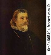 Order Art Print - Portrait Of An Old Gentleman With A Gold Chain And Cross Of Order