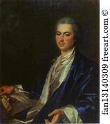 Saltykov Art Print - Portrait Of An Unknown Man From Saltykov Family