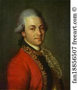 Portrait Of An Unknown Man Art Print - Portrait Of An Unknown Man