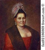 Tomsk Art Print - Portrait Of An Unknown Woman