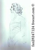Pavlova Art Print - Portrait Of Anna Pavlova