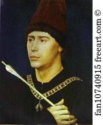 Anthony Art Print - Portrait Of Anthony Of Burgundy