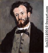 Anthony Art Print - Portrait Of Anthony Valabrègue