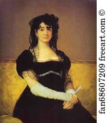 Zárate Art Print - Portrait Of Antonia Zárate