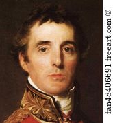The Duke Of Wellington Art Print - Portrait Of Arthur Wellesley, 1st Duke Of Wellington (1769-1852). Detail
