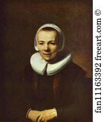 Marten Art Print - Portrait Of Baartjen Martens