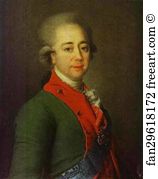 Stroganoff Art Print - Portrait Of Baron A. N. Stroganoff