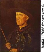 Baudouin Art Print - Portrait Of Baudouin De Lannoy