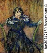 58 Art Print - Portrait Of Berthe Bady