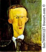 Modigliani Art Print - Portrait Of Blaise Cendrars