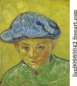 Roulin Art Print - Portrait Of Camille Roulin