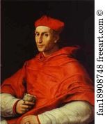 1514 1516 Art Print - Portrait Of Cardinal Bernardo Dovizi Bibbiena