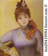 Caroline Art Print - Portrait Of Caroline Rémy ("séverine")