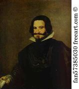 Minister Art Print - Portrait Of Caspar De Guzman, Count Of Olivares, Prime Minister Of Philip Iv