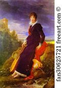 215 Art Print - Portrait Of Catherine Starzenska
