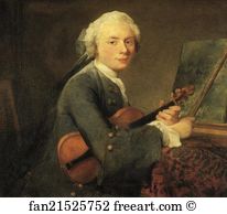 Godefroy Art Print - Portrait Of Charles Godefroy