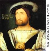 Guise Art Print - Portrait Of Claude Of Lorraine, Duke Of Guise