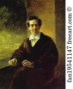 Perovsky Art Print - Portrait Of Count A. A. Perovsky (The Writer Anton Pogorelsky)