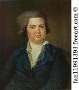 1780s Oil On Canvas The Russian Museum Art Print - Portrait Of Count A. I. Vorontsov