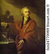 1794 Oil On Canvas The Hermitage Art Print - Portrait Of Count Alexey Musin-Pushkin